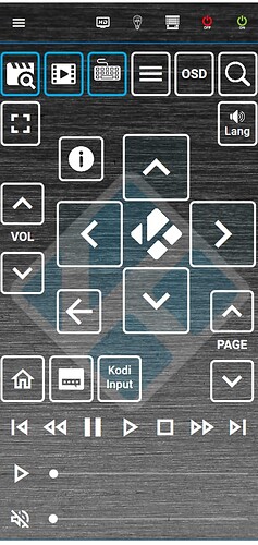Kodi Main Remote