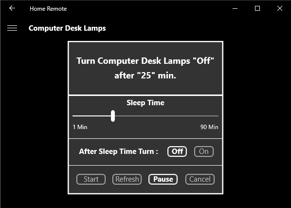 Computer Desk Sleep Timer